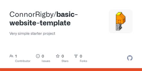 GitHub - ConnorRigby/basic-website-template: Very simple starter project