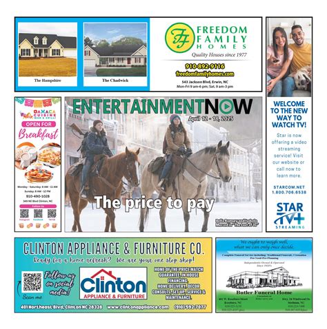 TV Week - April 12, 2025 | Sampson Independent