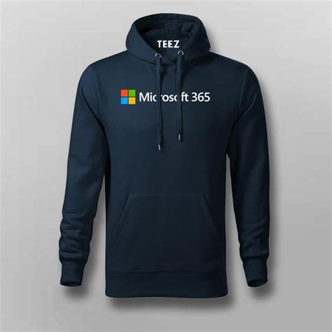 Microsoft 365 Hoodies For Men Online India – TEEZ.in