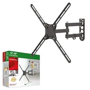 Buy Barkan TV Wall Mount, 13-65 inch Full Motion Articulating - 4 ...