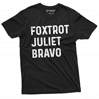 Buy APSRA TRADER Men's Foxtrot Juliet Bravo Tee Shirt Anti Biden FJB ...