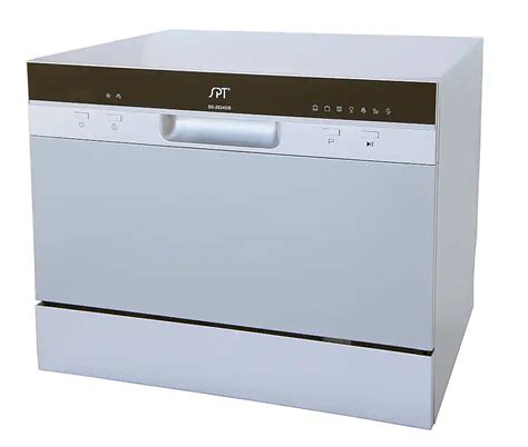 SPT 22" Tabletop Portable Dishwasher Silver SD-2224DS - Best Buy