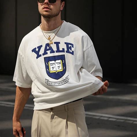 Yale University Men's Fashion Summer T-Shirts – Nova Fashion Shop