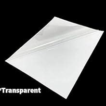 Crazy Sutra? Transparent PVC Sheets A4 Self-Adhesive Sticker Label HIGH ...