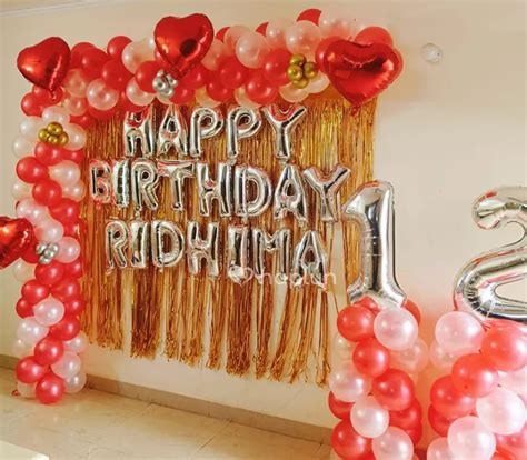 Balloon Room Decoration in Rohini for Birthday, Wedding Anniversary