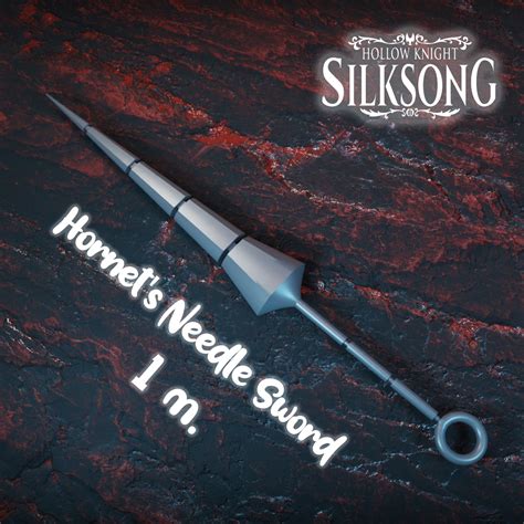 🪡 Hornet Needle Sword : Hollow Knight Silksong : Cosplay・ STL File for ...