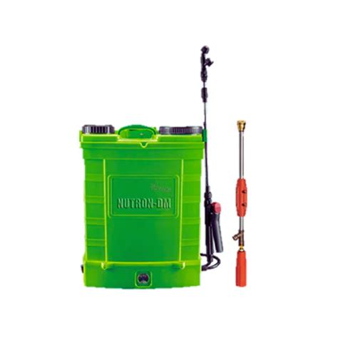 Nutron DM Rechargeable Electric Knapsack Double Motor Sprayer – AgriVruddhi