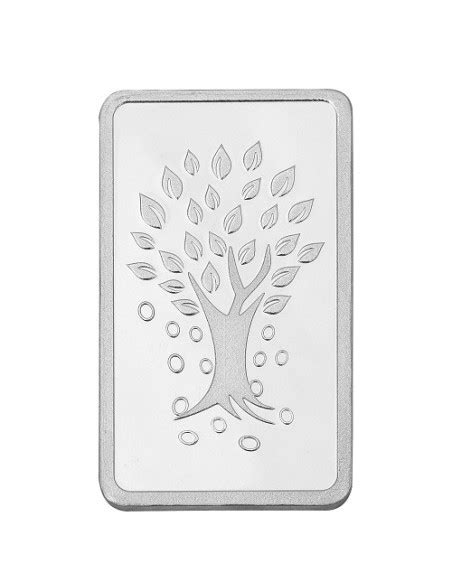 Kundan Kalpataru Tree Silver Bar of 1 Kg in 999 Purity / Fineness