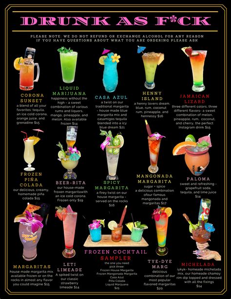 Menu — Doña Leti's