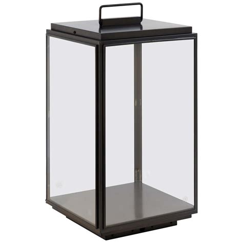 Tekna Ilford Large Battery-Powered Floor Lamp with Bronze Finish and ...