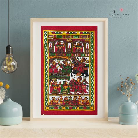 Authentic Rajasthani Phad Paintings - Handcrafted Masterpiece – Sumaavi
