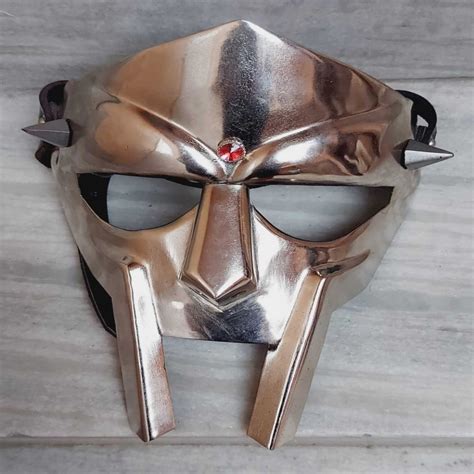 MF Doom Gladiator Mask Mad-villain 18g Mild Steel Face | Etsy