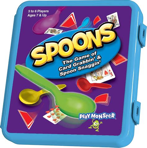 Amazon.com: Spoons — Classic Game Comes with Spoons Included and Case ...