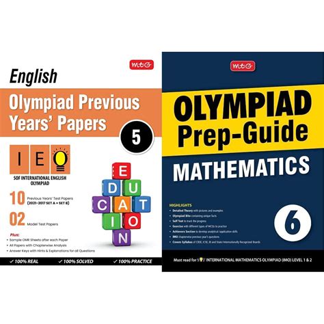Buy MTG English (IEO) Olympiad Previous Years Papers with Mock Test ...