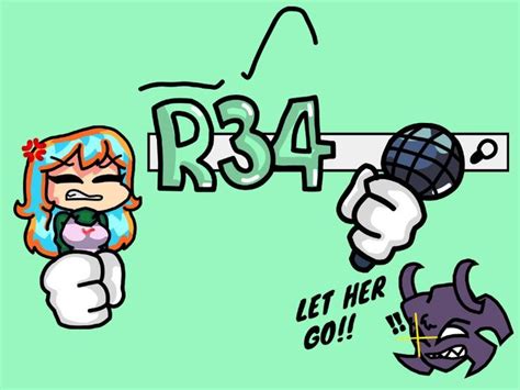 VS R34 [FNF] | Old art, Let her go, Character art