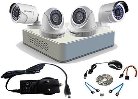 PRAMA 2MP Full HD CCTV kit with 4 Channel DVR + 1 Outdoor & 1 Indoor ...