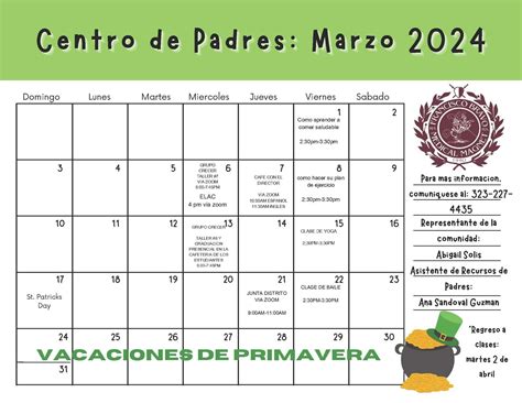 Parent Center - Centro de Padres – Parents & Community – Francisco ...