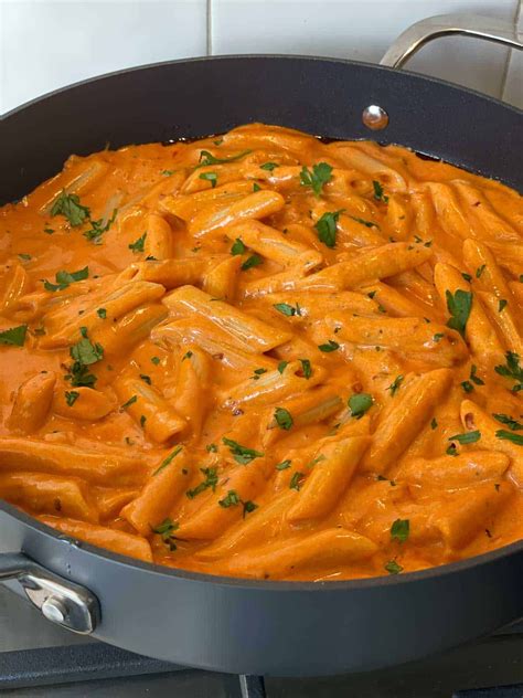 Pink sauce pasta – Artofit