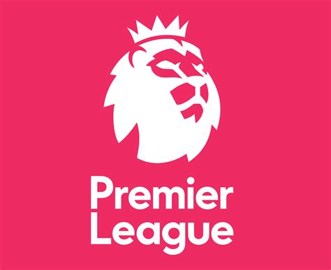 Premier League Symbol Logo With Name White Design England football ...