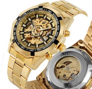 Forsining Hour Glass Automatic Mechanical Unisex Self-Winding Automatic ...