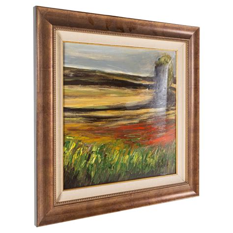 Oil on Canvas Landscape Painting Signed by Artist For Sale at 1stDibs