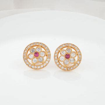 Buy 925 Silver Earrings Online | Gold Plated Silver Jhumkas Earrings ...