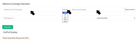 Tile Adhesive Coverage Calculator | Easy To Use