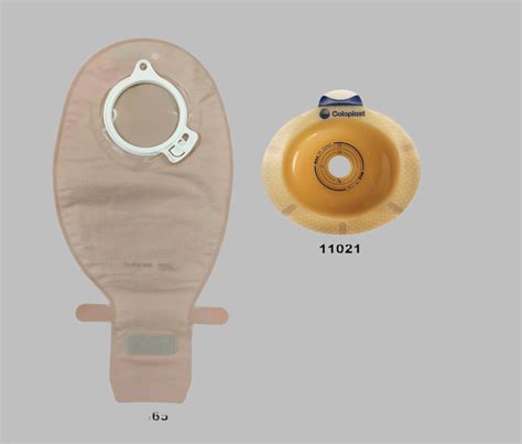 Coloplast 10365 Sensura 2-Piece Open Maxi Opaque 50mm and Coloplast 11 ...