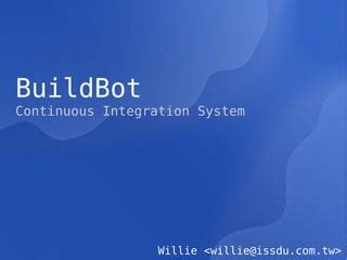 Image result for Buildbot Tutorial