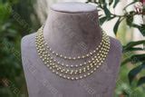 Small pearl Necklace(4-1409)(N)