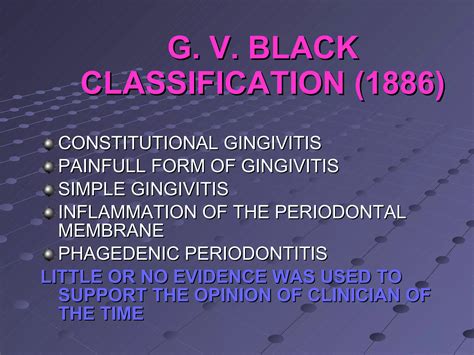 Classification of periodontal diseases | PPT
