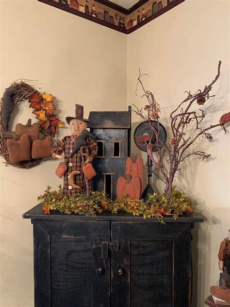 Primitive Fall Decorating 的图像结果