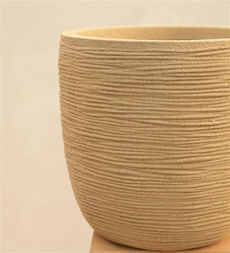 Rib Short Planter – Ugaoo