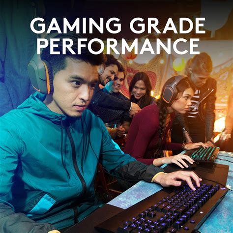 Logitech g213 gaming keyboard with dedicated media controls, 16.8 ...