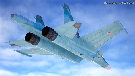3D Sukhoi SU-34 Fighter Jet Rigged - TurboSquid 2383177