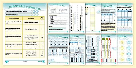 Year 4 Maths Place Value and Number Activity Booklet