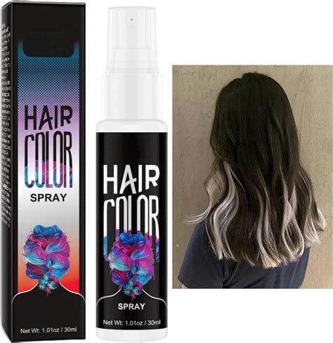 AINxtolm White Hair Dye,Temporary Colour Spray,Coloured Spray Wash Out ...