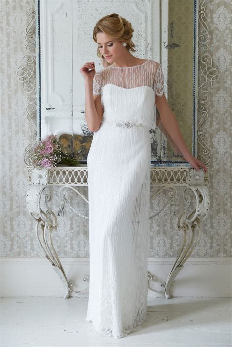 20s Wedding Dresses Lace