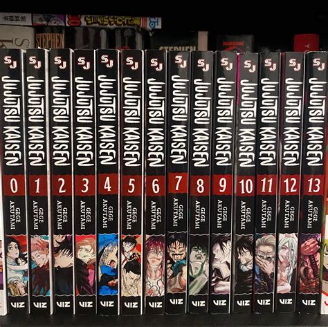 jujutsu kaisen manga volumes 0-15 set by gege akutami - lagoagrio.gob.ec