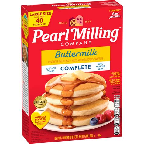 Pearl Milling Company Ex Aunt Jemima Buttermilk Complete Mix 2lb ...