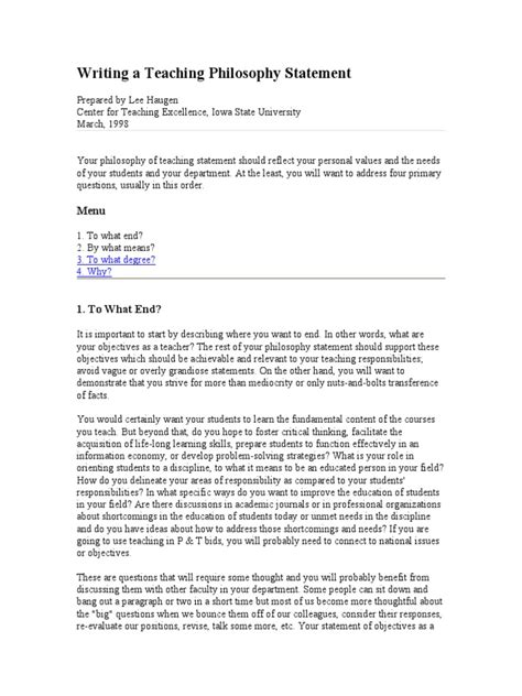 Philosophy Statement Examples 的图像结果