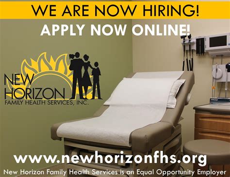 Provider Recruitment – New Horizon Family Health Services
