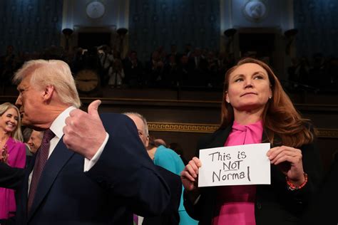 Melanie Stansbury’s ‘This Is Not Normal’ Sign Says It All | Glamour