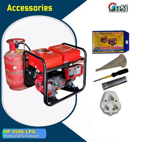 LPG & Petrol Generators or Bi-fuel Generators - LPG Generator 3 KVA ...