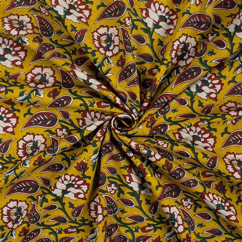 Buy Hand Soft Cotton Bagru Block Printing Fabric Online 30% Off – Dmaasa