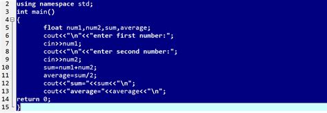 Codes for Averaging Two Integers Using C Programming 的图像结果