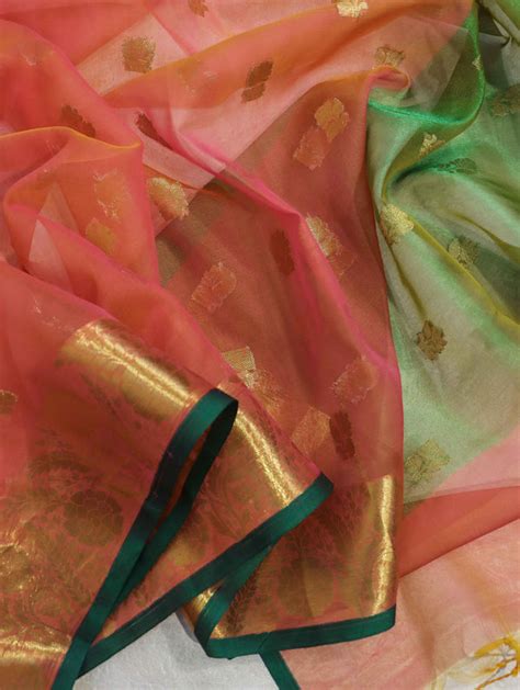 Buy Pure Organza Silk Sarees Online at Best Prices