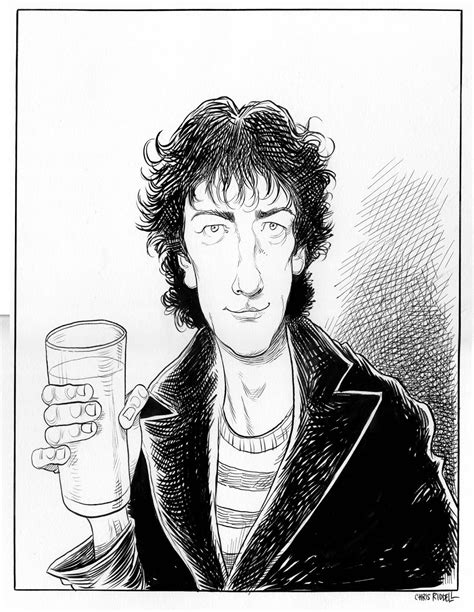 Neil Gaiman by Chris Riddell | Neil gaiman, Gaiman, Illustrators
