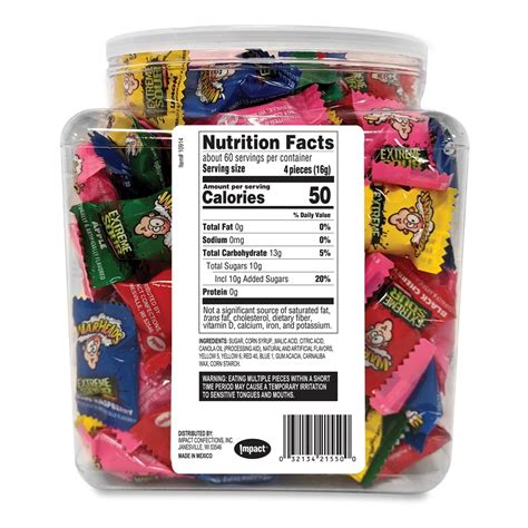 WARHEADS - Extreme Sour Hard Candy - Sour Apple, India | Ubuy
