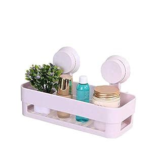 MEXFY Bathroom Kitchen Storage Shower Corner Caddy Shelf Plastic ...